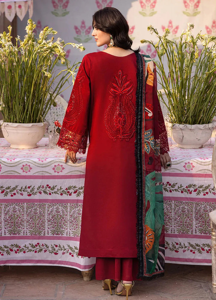 Husn e Jahan by Mahnur Embroidered Lawn Suits Unstitched 3 Piece MN25HJ Elena - Summer Collection