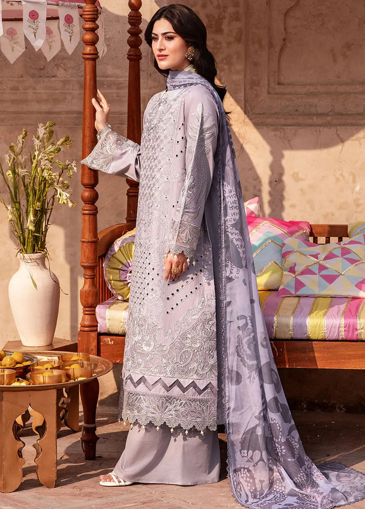 Husn e Jahan by Mahnur Embroidered Lawn Suits Unstitched 3 Piece MN25HJ Maeve - Summer Collection