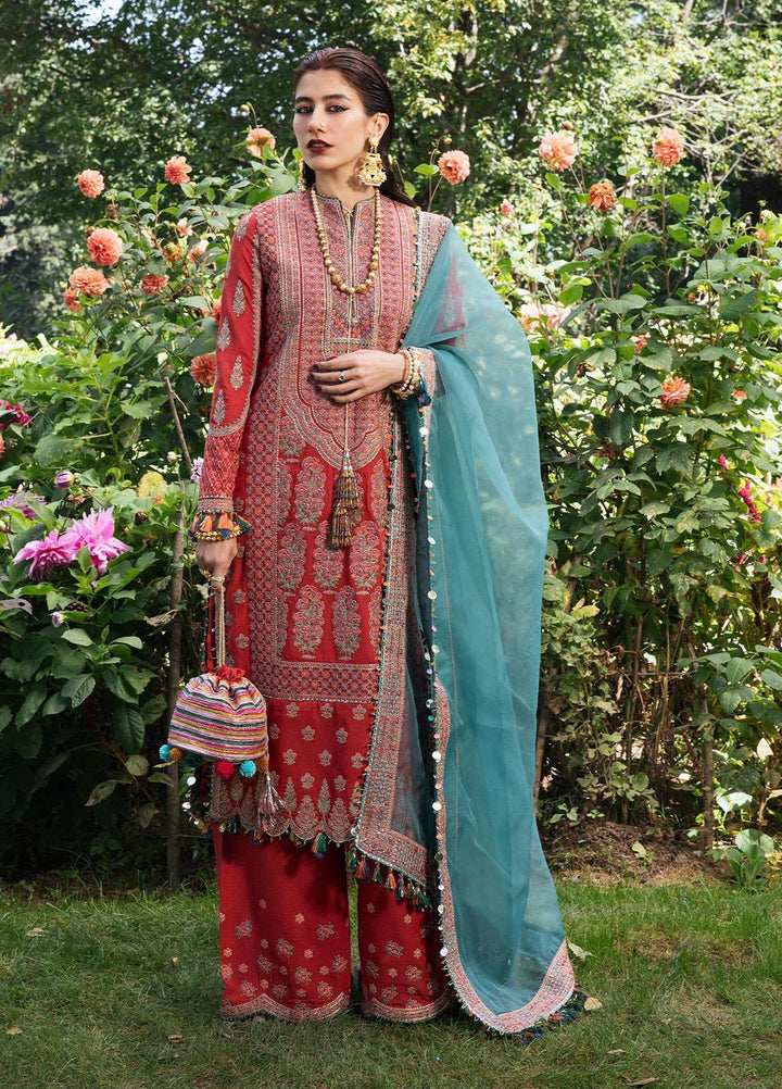 Hussain Rehar Embroidered Karandi Suits Unstitched 3 Piece HRR22AW Sonth - Winter Collection