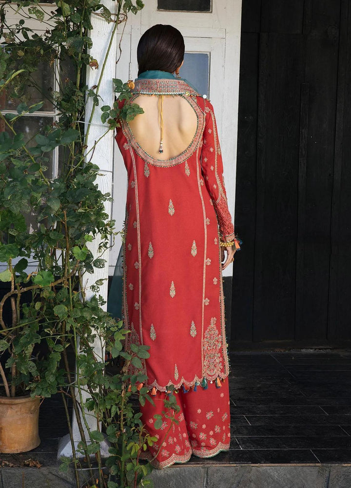 Hussain Rehar Embroidered Karandi Suits Unstitched 3 Piece HRR22AW Sonth - Winter Collection