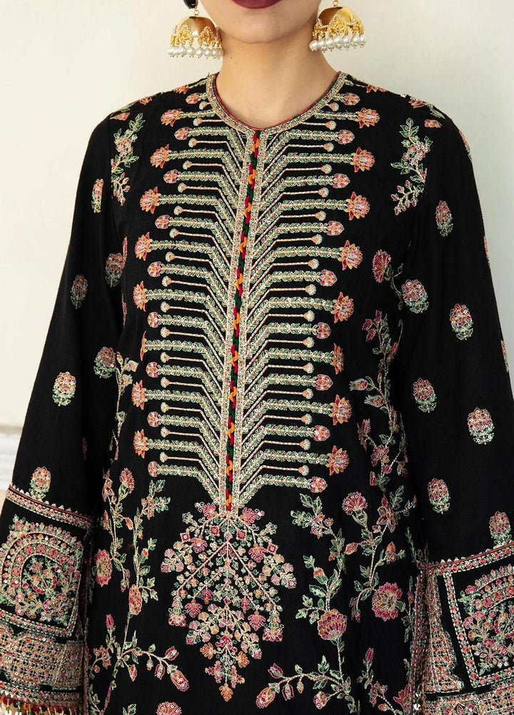 Hussain Rehar Embroidered Karandi Suits Unstitched 3 Piece HRR22AW Verde - Winter Collection