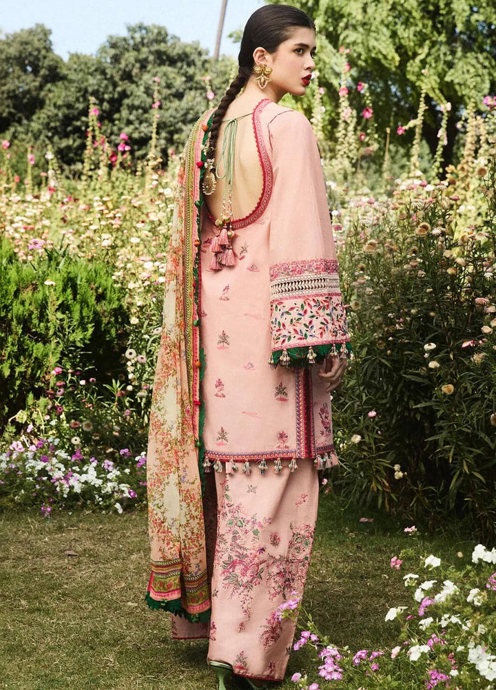 Hussain Rehar Embroidered Lawn Suit Unstitched 3 Piece HRR24S Pune - Summer Collection
