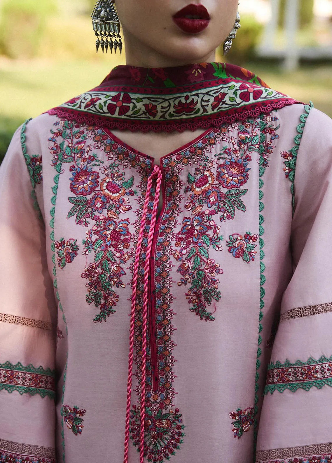 Nirmal by Hussain Rehar Embroidered Lawn Suits Unstitched 3 Piece HRR25NL Kahei - Summer Collection