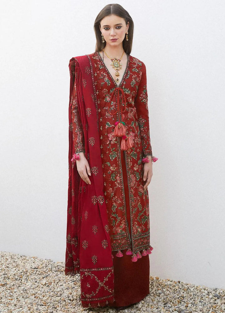 Hussain Rehar Pret Embroidered Lawn Suit 3 Piece HRR24EL Ruhi