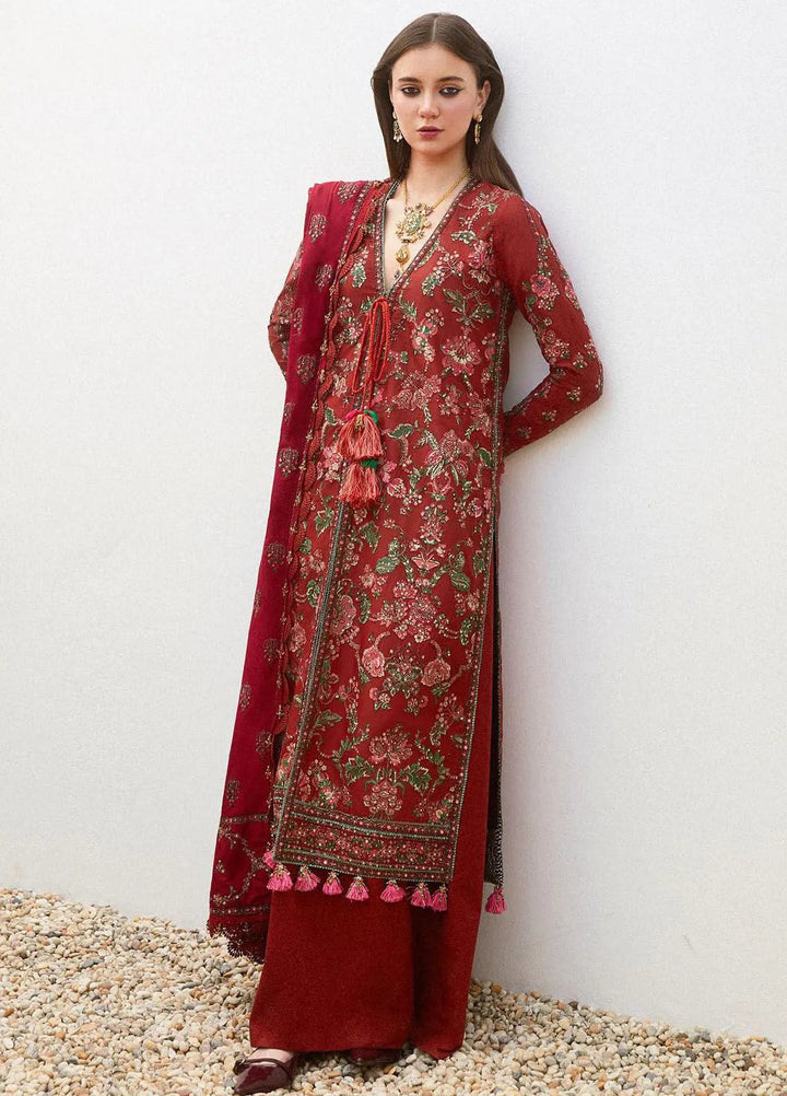 Hussain Rehar Pret Embroidered Lawn Suit 3 Piece HRR24EL Ruhi