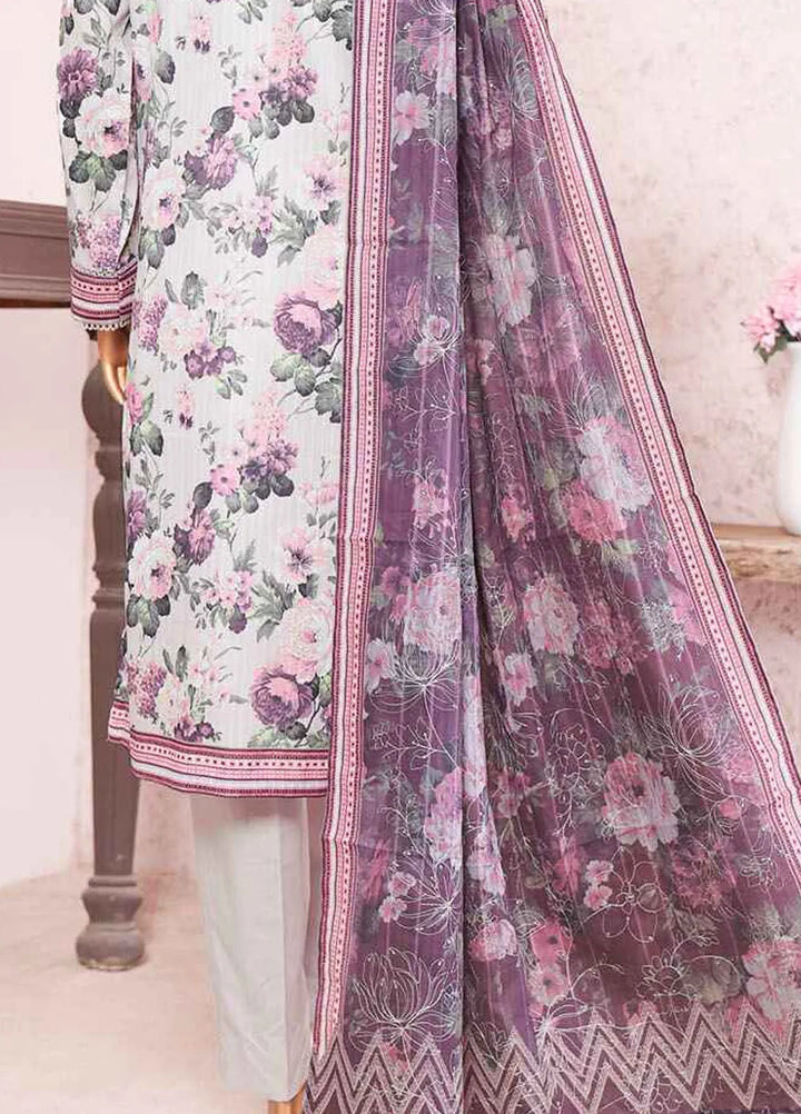 HZ Textiles Embroidered Cotton Suits Unstitched 3 Piece HZ24NP NPE-01 - Summer Collection