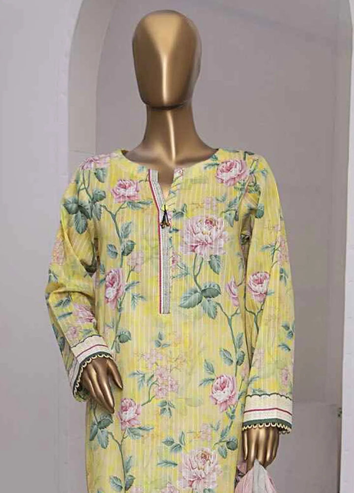 HZ Textiles Embroidered Lawn Suits Unstitched 3 Piece HZ25NV2 NPE-05B-VOL-2 - Summer Collection
