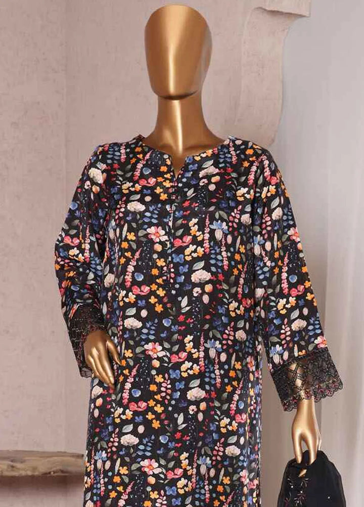 HZ Textiles Embroidered Silk Suits Unstitched 3 Piece HZ25VS VRS-1111 - Summer Collection