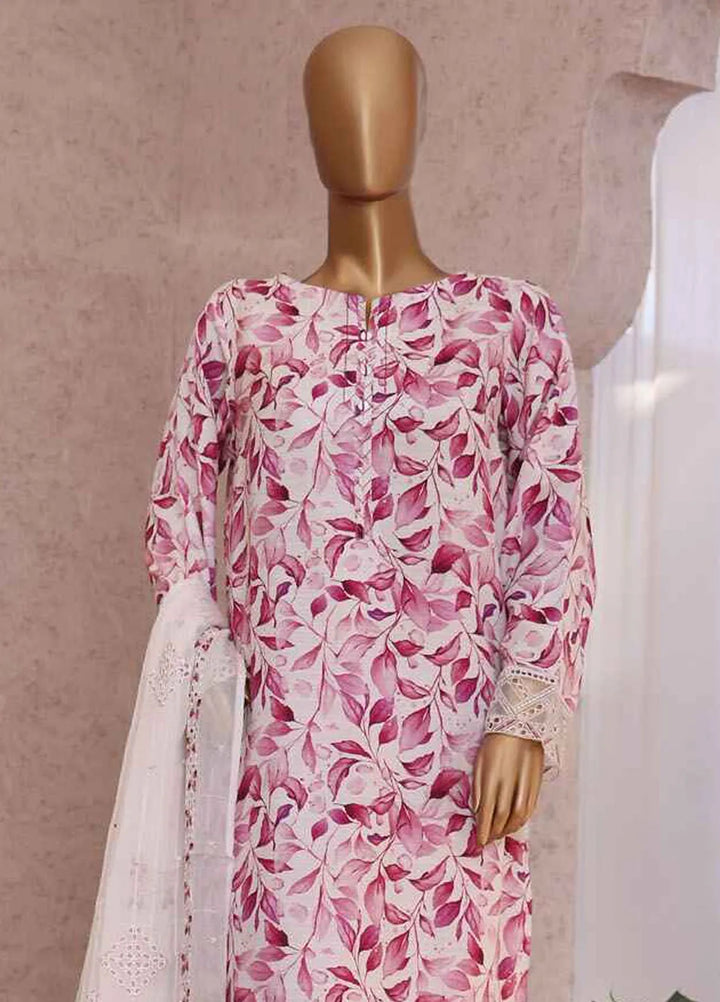 HZ Textiles Embroidered Silk Suits Unstitched 3 Piece HZ25VS VRS-1112 - Summer Collection