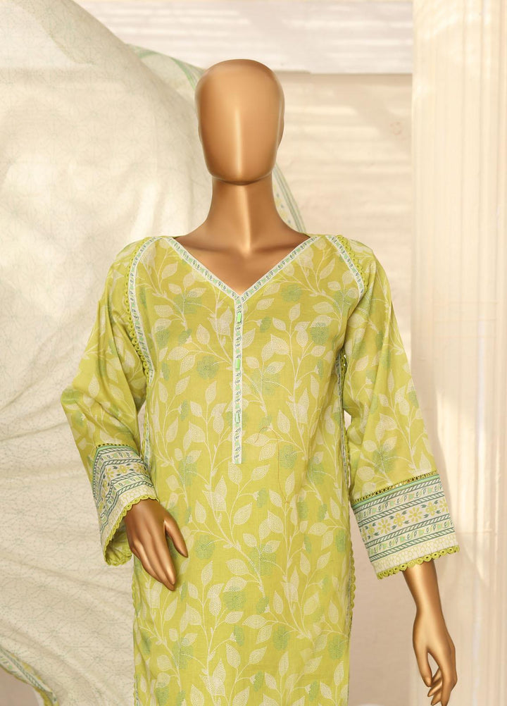 HZ Textiles Printed Lawn Suits Unstitched 3 Piece HZ23PP-V5 PPC-127 - Summer Collection