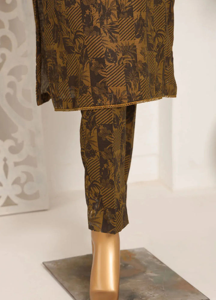HZ Textiles Printed Khaddar Suits Unstitched 2 Piece HZ25KS KSP-22B - Winter Collection