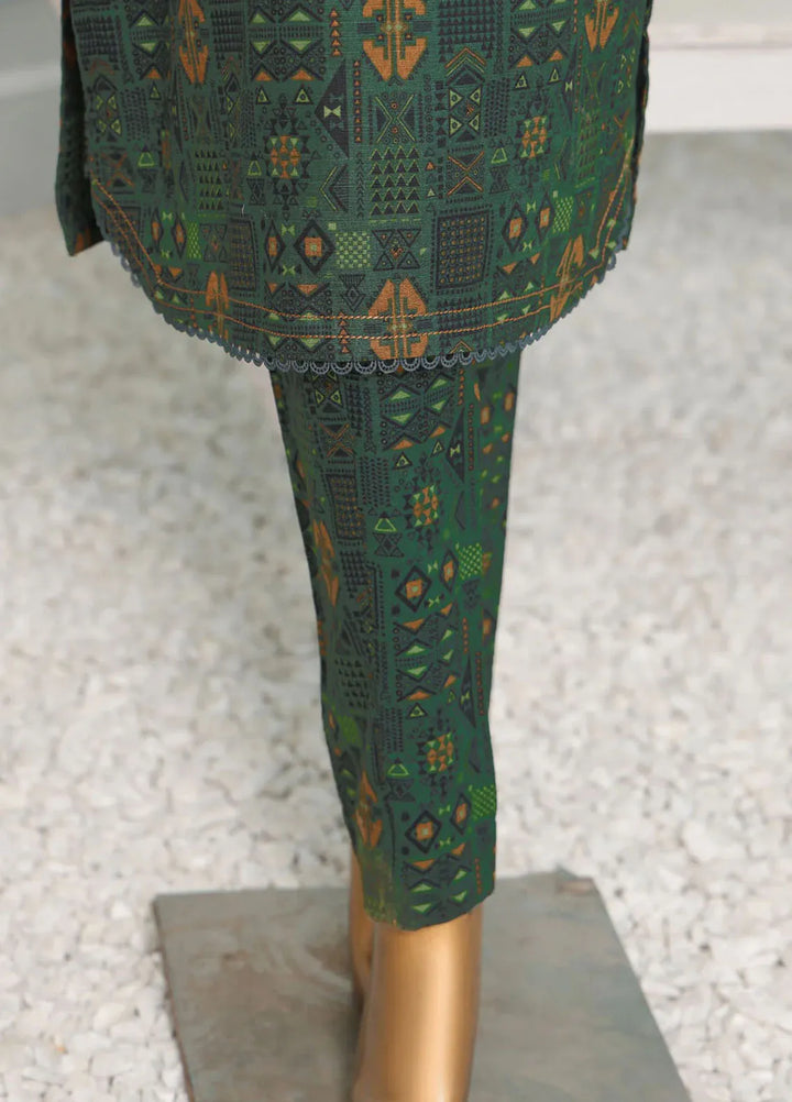 HZ Textiles Printed Khaddar Suits Unstitched 2 Piece HZ25KS KSP-24 - Winter Collection