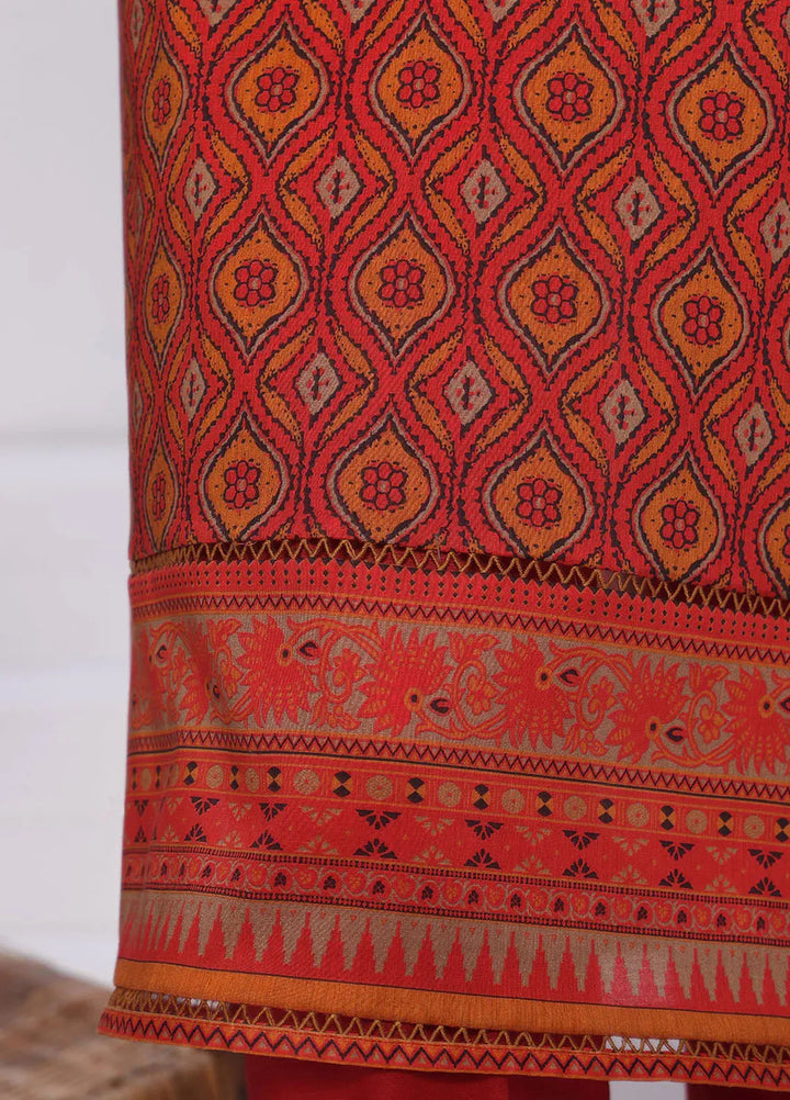 HZ Textiles Printed Lawn Suits Unstitched 3 Piece HZ25PL PPC-177 - Summer Collection