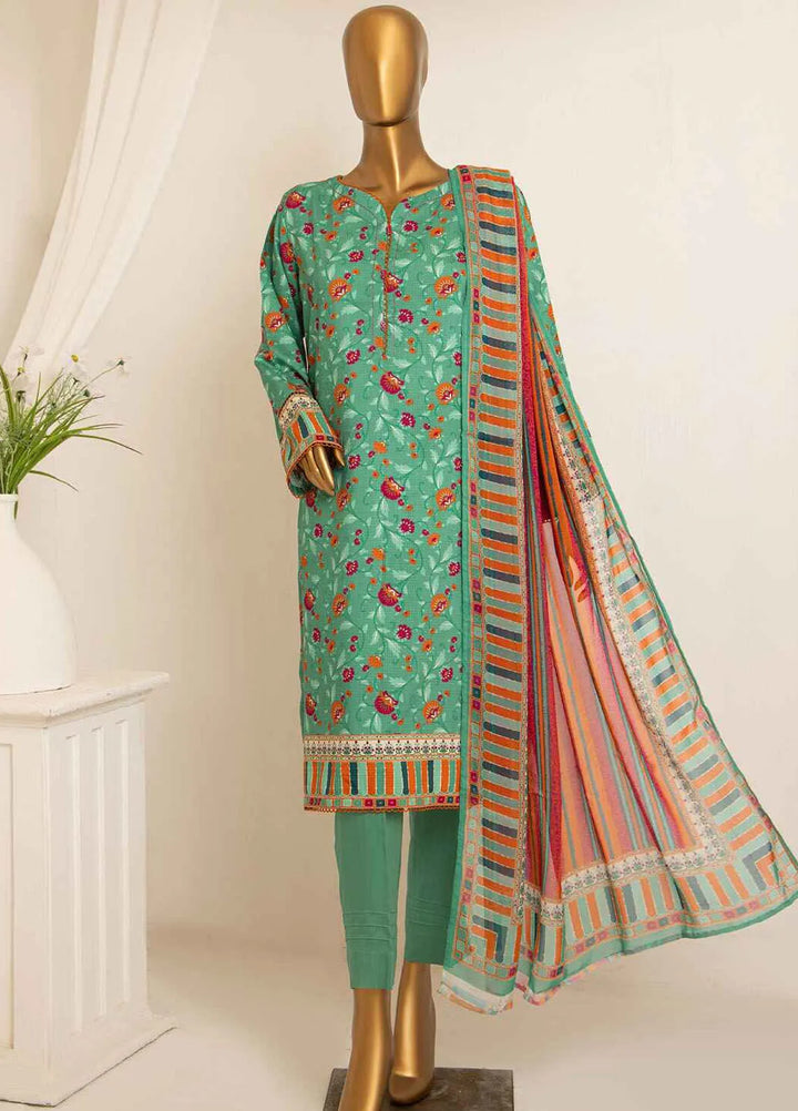 HZ Textiles Printed Viscose Suits Unstitched 3 Piece HZ25BD AVP-1101 - Winter Collection