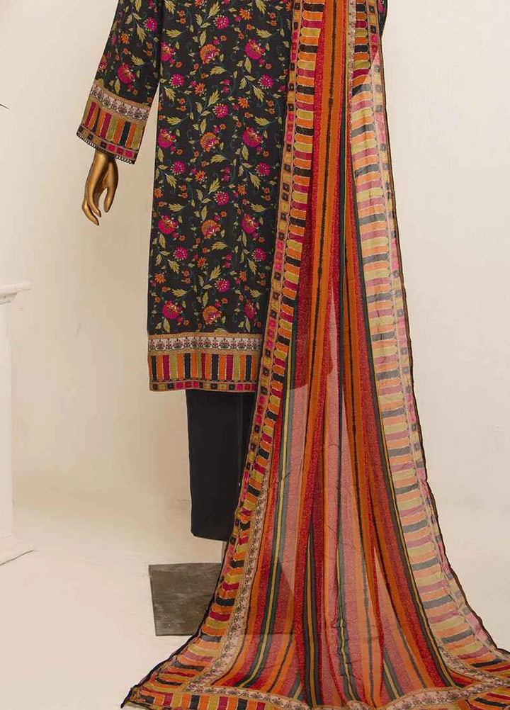 HZ Textiles Printed Viscose Suits Unstitched 3 Piece HZ25BD AVP-1102 - Winter Collection