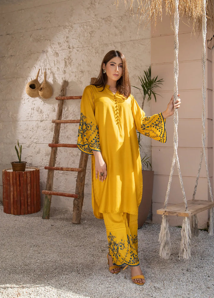 Ibtadda By Pashmire Pret Embroidered Viscose 2 Piece Suit Shamsa