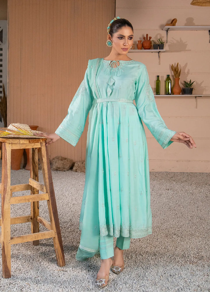 Ibtadda By Pashmire Pret Embroidered Viscose 3 Piece Suit Lehar