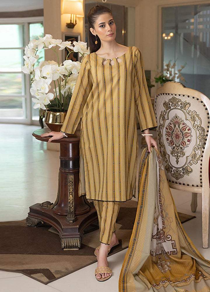 Identic Separates By Regalia Textiles Printed Cotton Suits Unstitched 3 Piece RGT23ISC ISPC-2 - Mid Summer Collection