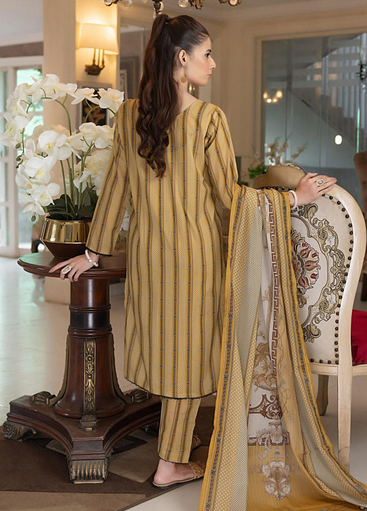 Identic Separates By Regalia Textiles Printed Cotton Suits Unstitched 3 Piece RGT23ISC ISPC-2 - Mid Summer Collection
