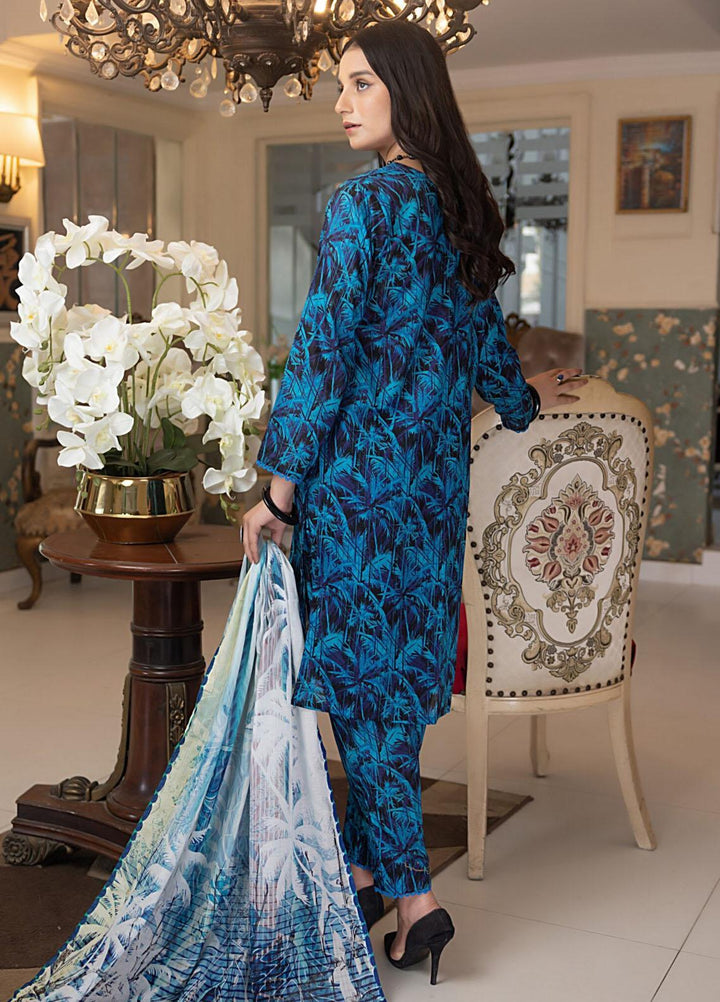 Identic Separates By Regalia Textiles Printed Cotton Suits Unstitched 3 Piece RGT23ISC ISPC-3 - Mid Summer Collection