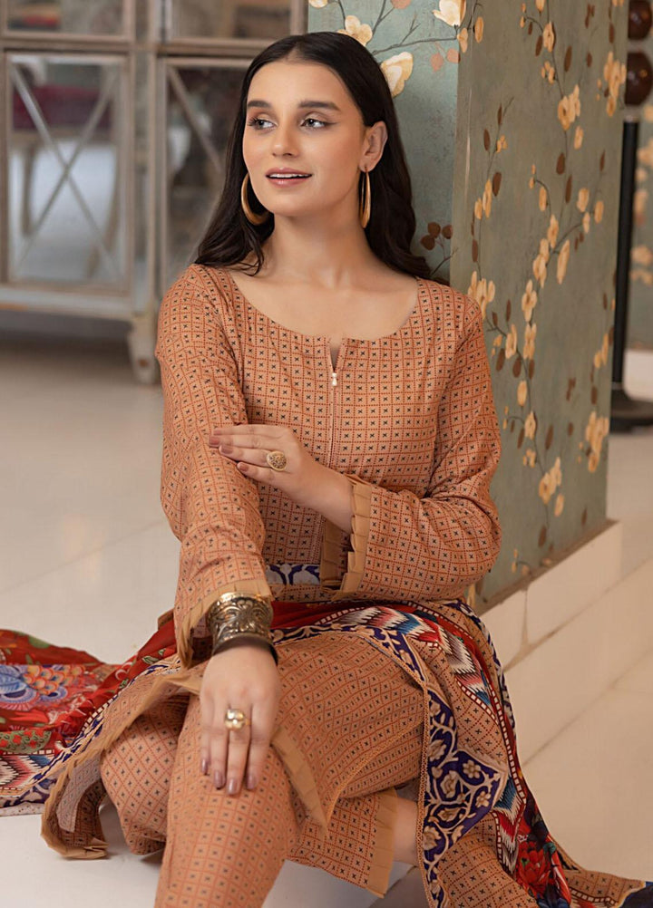 Identic Separates By Regalia Textiles Printed Cotton Suits Unstitched 3 Piece RGT23ISC ISPC-6 - Mid Summer Collection