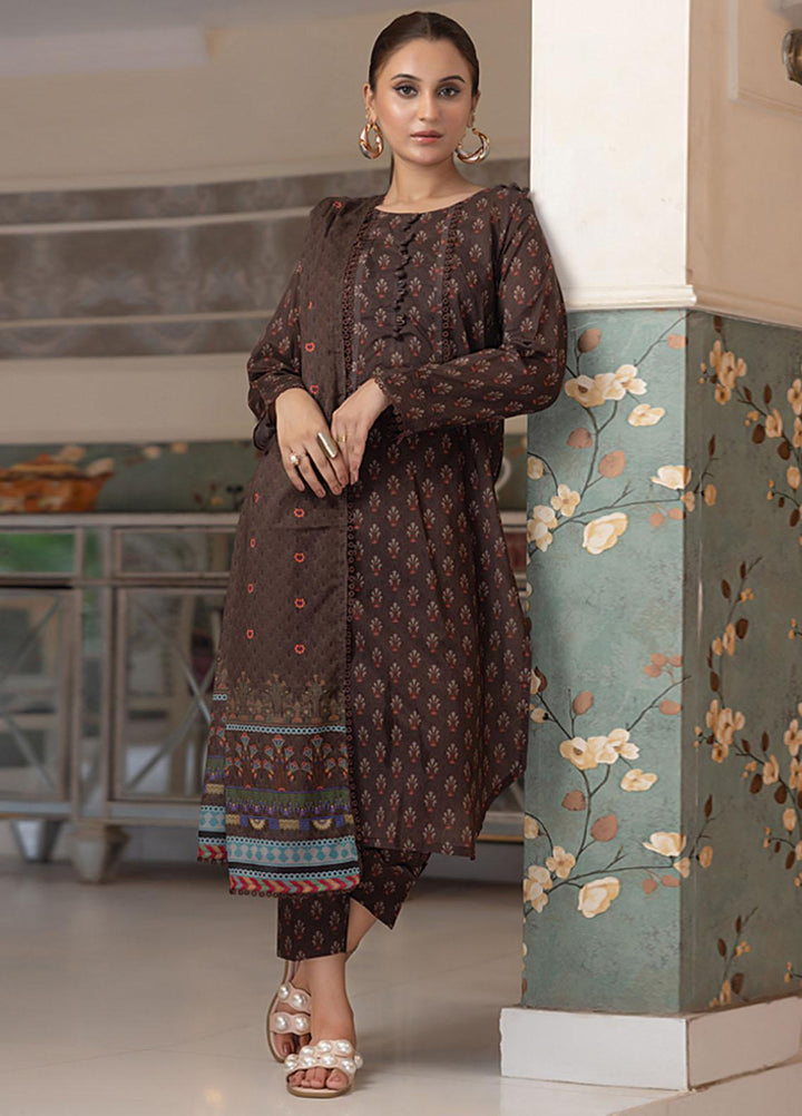 Identic Separates By Regalia Textiles Printed Cotton Suits Unstitched 3 Piece RGT23ISC ISPC-7 - Mid Summer Collection