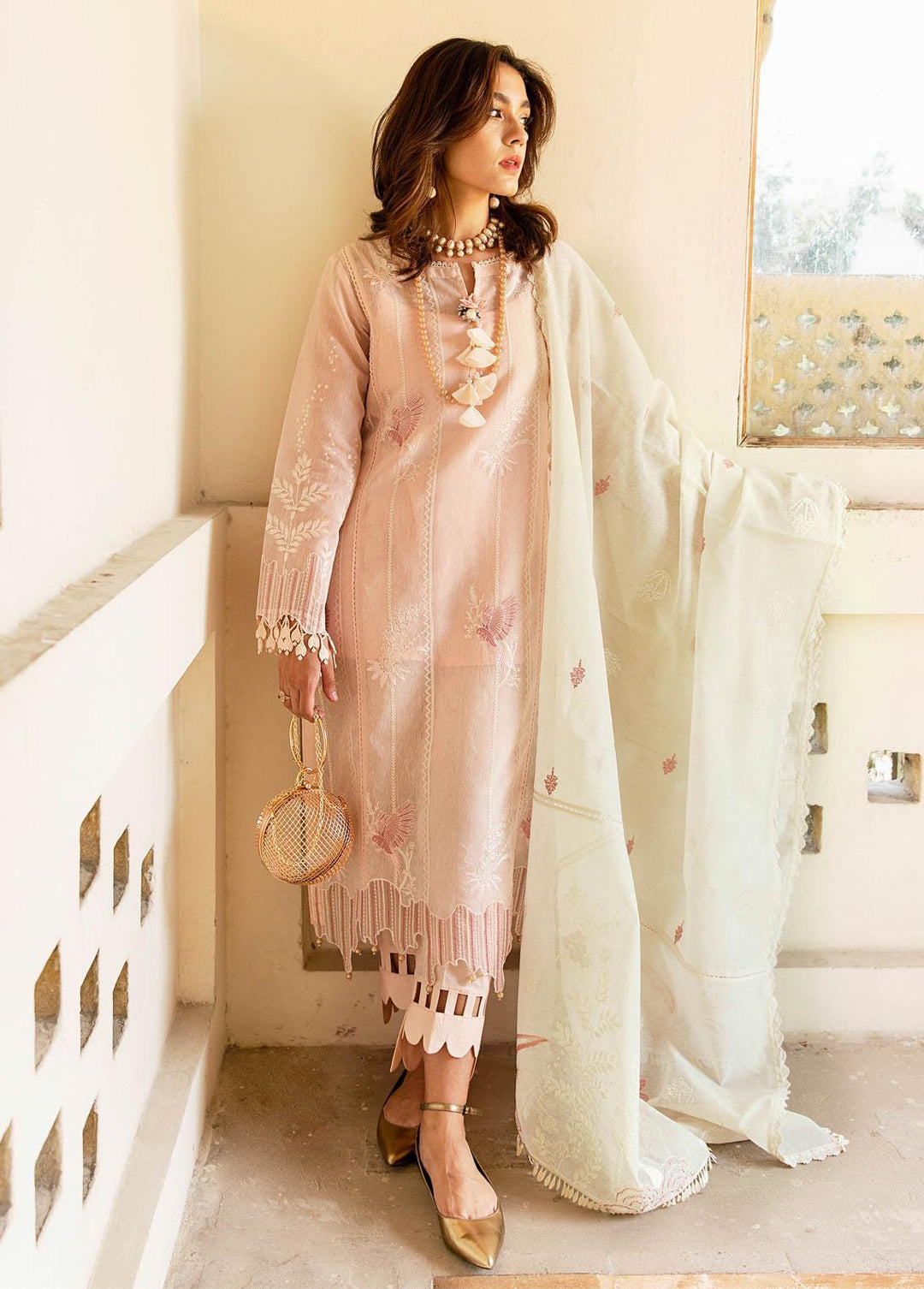 ILAHA Pret Luxury Cotton 3 Piece ILH21W Amira