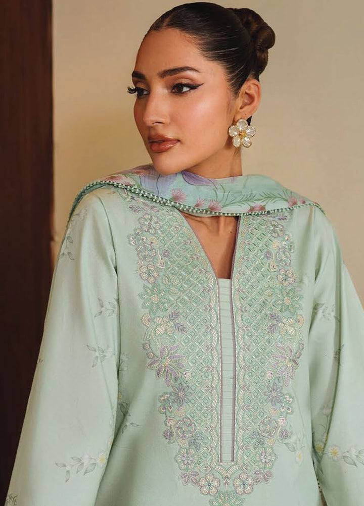 Ilara by Seran Embroidered Cambric Suits Unstitched 3 Piece SN25IC D-04 Serene - Summer Collection