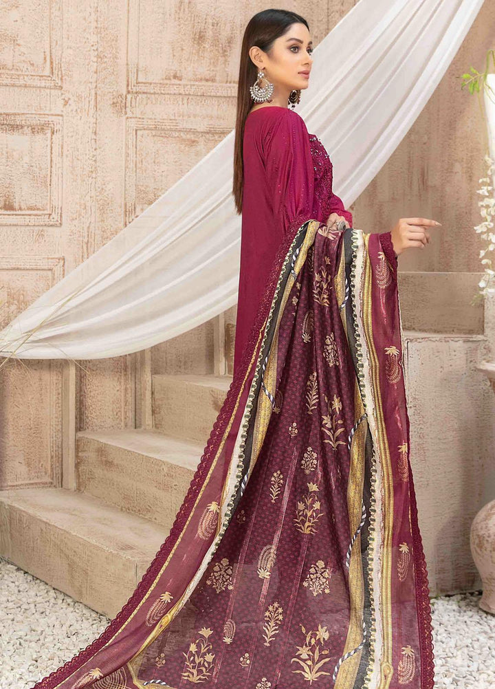 Ilona By Tawakkal Fabrics Embroidered Staple Suits Unstitched 3 Piece TWF23I 9584 - Winter Collection