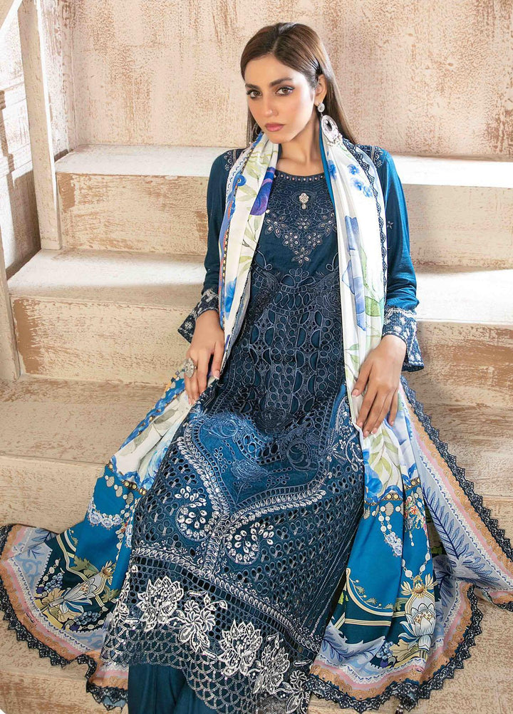 Ilona By Tawakkal Fabrics Embroidered Staple Suits Unstitched 3 Piece TWF23I 9587 - Winter Collection