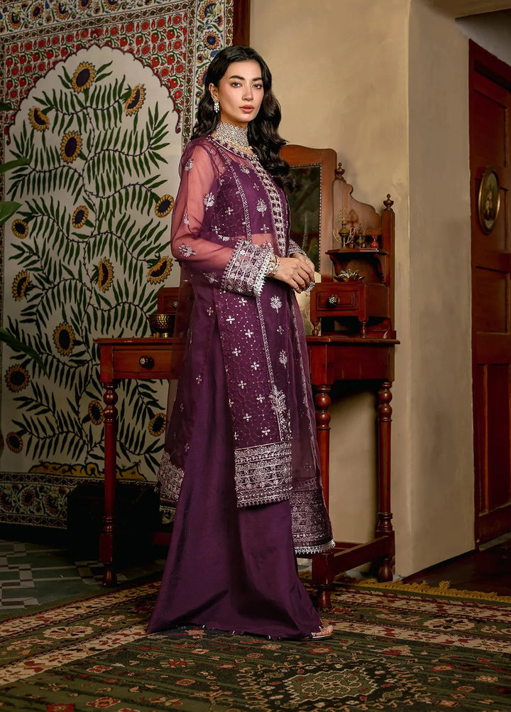 Imran Ramzan Embroidered Organza Suits Unstitched 3 Piece IR24R Maya - Formals Collection