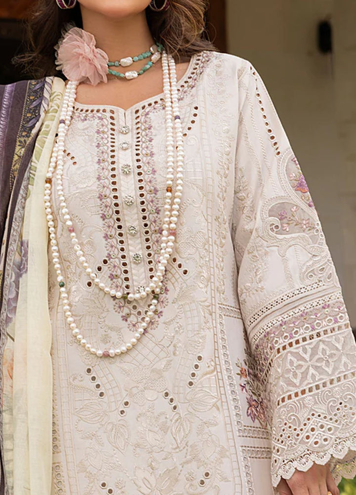 Imrozia Premium Pret Embroidered Cotton 3 Piece Suit IP-124 Janan