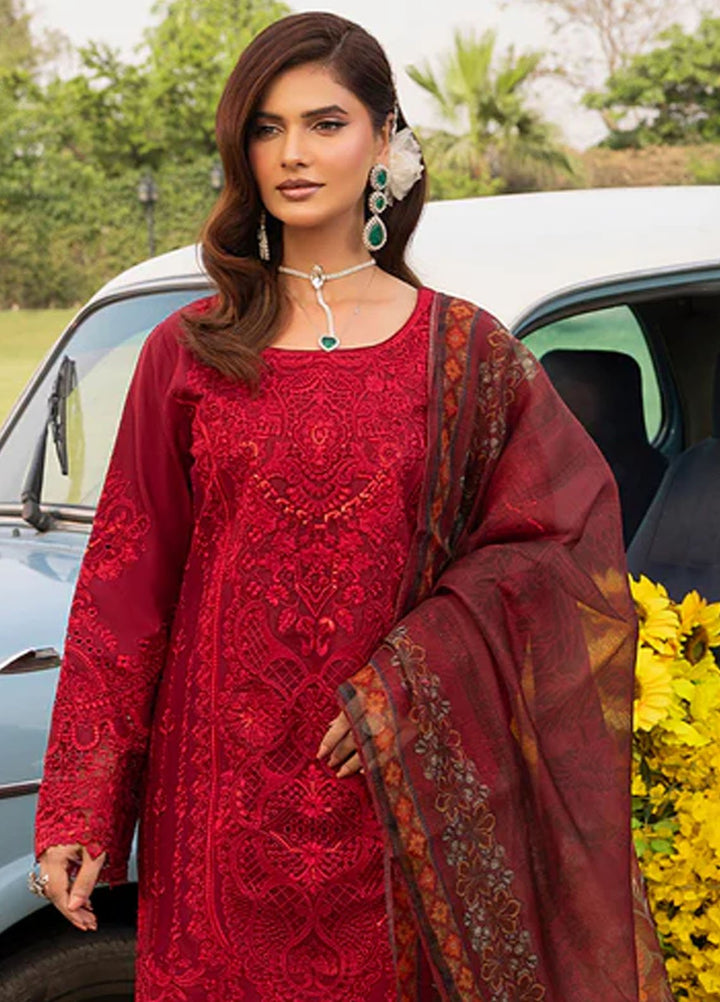 Imrozia Premium Pret Embroidered Cotton 3 Piece Suit IP-127 Aliyah