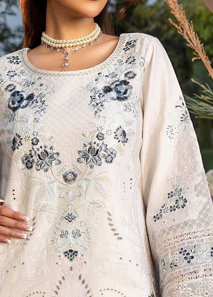 Imrozia Premium Pret Embroidered Cotton 3 Piece Suit IP-128 Arhab