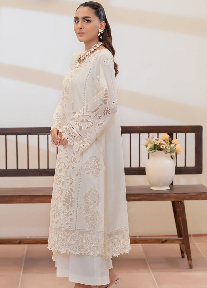 Imrozia Premium Pret Embroidered Lawn 3 Piece Suit IP-144 Afshan