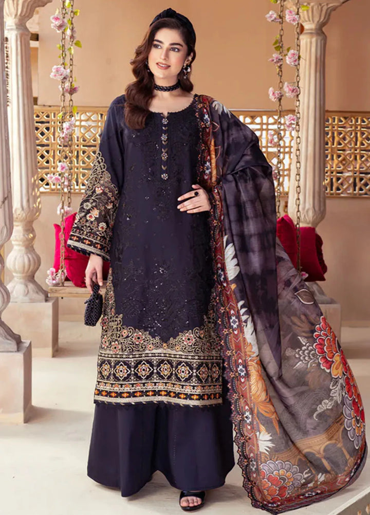 Imrozia Premium Pret Embroidered Viscose Silk 3 Piece Suit IP-112 Nisha