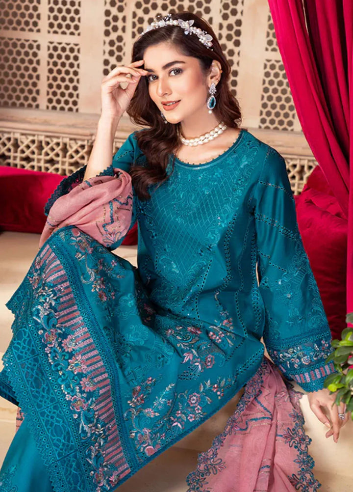 Imrozia Premium Pret Embroidered Viscose Silk 3 Piece Suit IP-113 Suhana