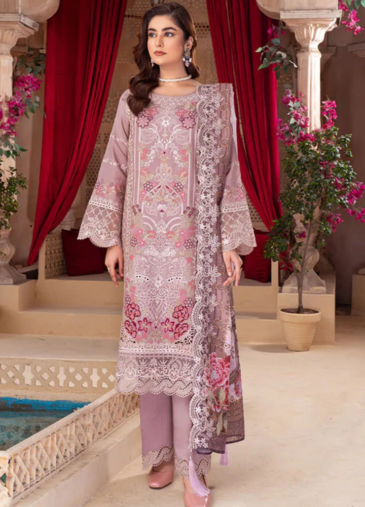 Imrozia Premium Pret Embroidered Viscose Silk 3 Piece Suit IP-115 Ahana
