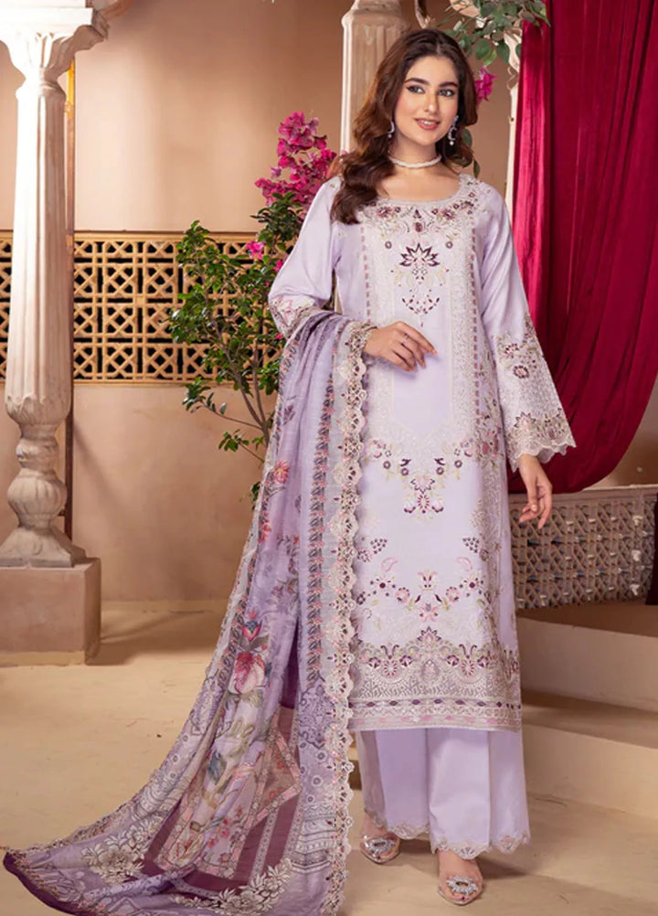 Imrozia Premium Pret Embroidered Viscose Silk 3 Piece Suit IP-118 Eshita