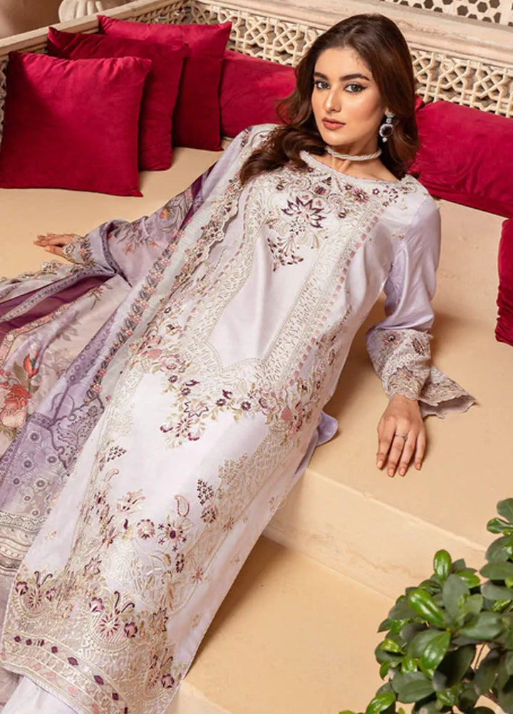 Imrozia Premium Pret Embroidered Viscose Silk 3 Piece Suit IP-118 Eshita