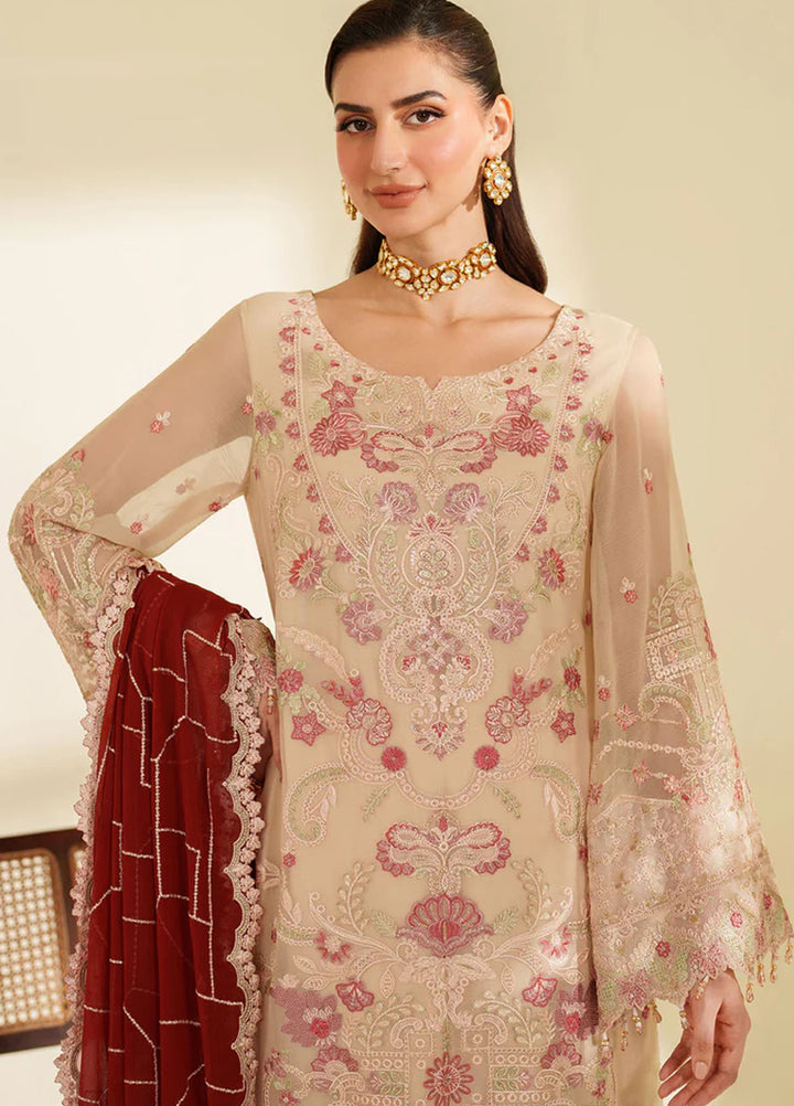 Imrozia Pret Embroidered Chiffon 3 Piece Suit M-98 Zyne