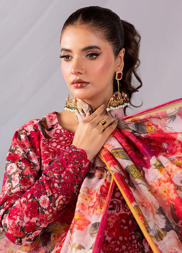 Imrozia Pret Printed Cotton 3 Piece Suit SP-55 Mahira