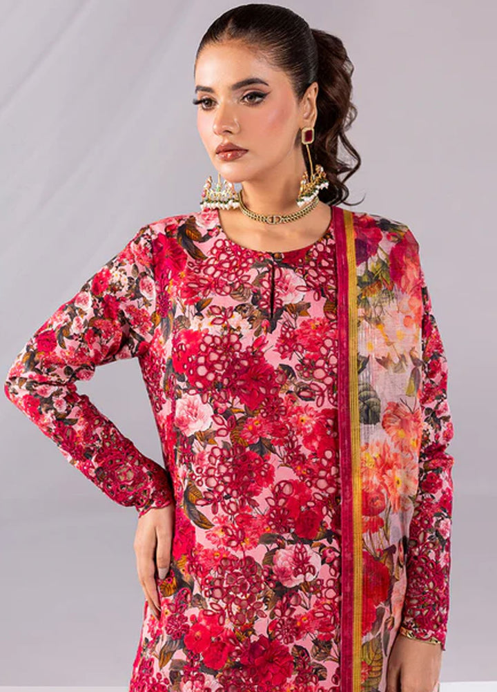 Imrozia Pret Printed Cotton 3 Piece Suit SP-55 Mahira
