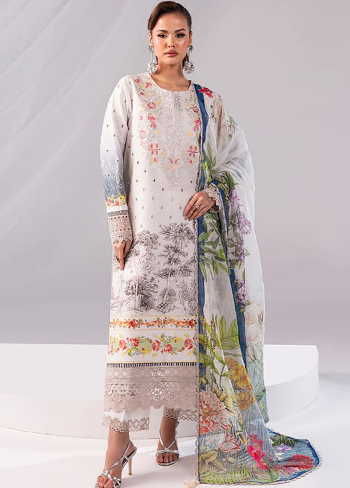 Imrozia Pret Printed Cotton 3 Piece Suit SP-56 Zareefa