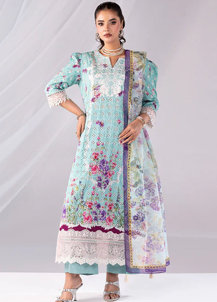 Imrozia Pret Printed Cotton 3 Piece Suit SP-61 Layaan