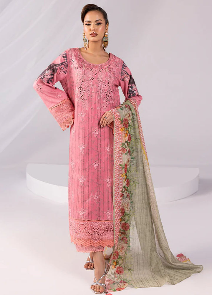 Imrozia Pret Printed Cotton 3 Piece Suit SP-65 Sabeen