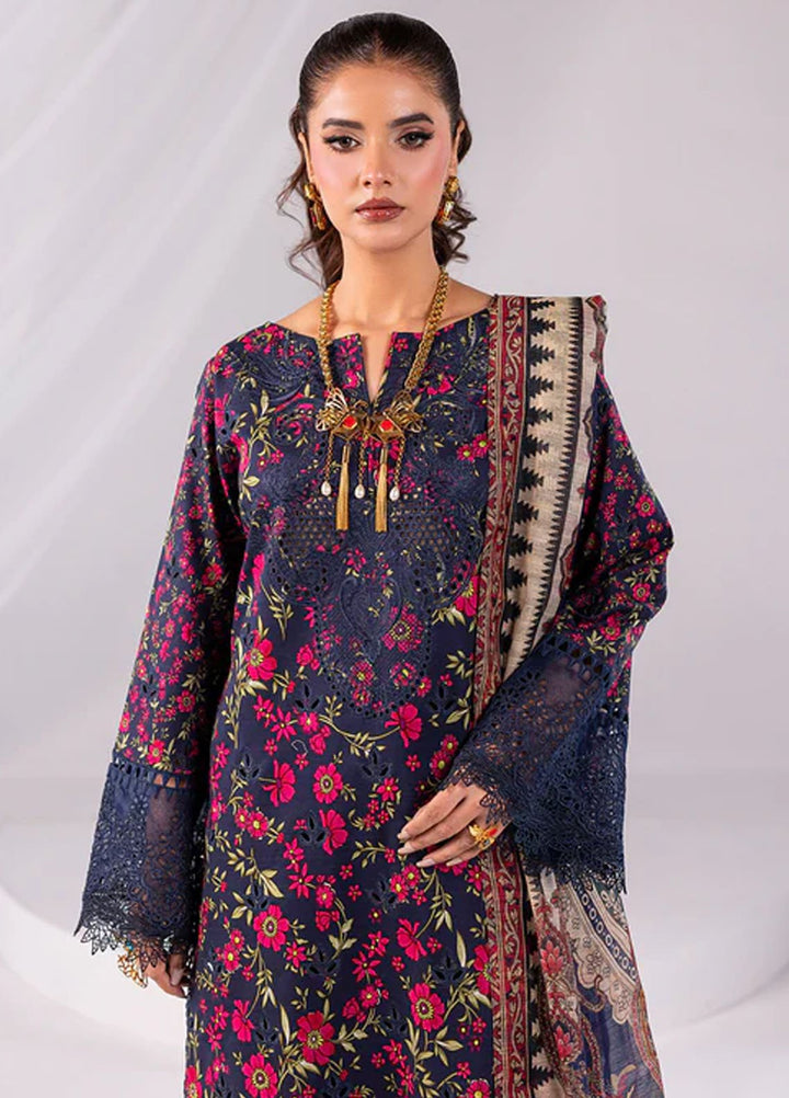 Imrozia Pret Printed Cotton 3 Piece Suit SP-66 Elaf