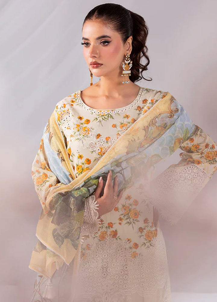 Imrozia Pret Printed Cotton 3 Piece Suit SP-68 Meher