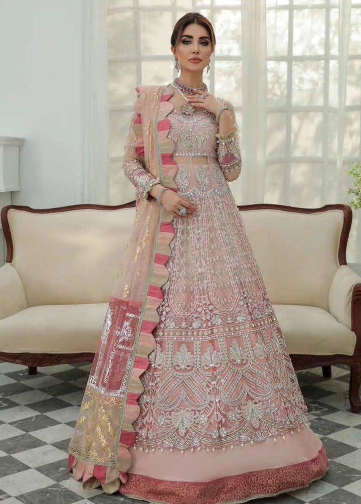 Inayat Embroidered Organza Suits Unstitched 3 Piece IN22LW 04 Zaina - Luxury Wedding Collection