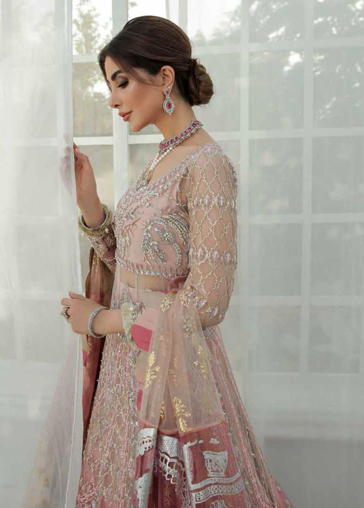 Inayat Embroidered Organza Suits Unstitched 3 Piece IN22LW 04 Zaina - Luxury Wedding Collection